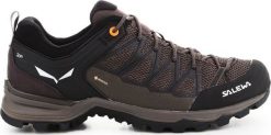 Buty trekkingowe męskie Salewa MTN Trainer Lite GTX ciemnobrązowe r. 40 1/2. Brązowe trekkingi męskie Salewa, bez zapięcia. Za 856.99 zł.