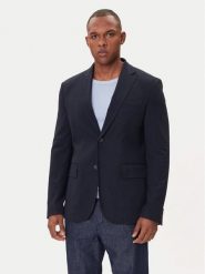 Guess Marynarka M5BN85 WJ010 Beżowy Slim Fit. Brązowe garnitury męskie Guess, m, z aplikacjami, z wiskozy, bez kołnierzyka, bez ramiączek. Za 469.99 zł.