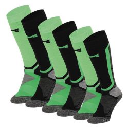 Skarpety snowboardowe Xtreme, 6 par, Multi Zielony. Czarne skarpetki damskie XTREME SOCKSWEAR, bez wzorów. Za 499.99 zł.