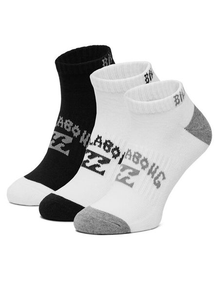 Billabong Skarpety długie AS_BILLABONG_01Z_SS25 (3-PACK) Biały. Białe skarpety męskie Billabong, bez wzorów, z bawełny. Za 29.99 zł.