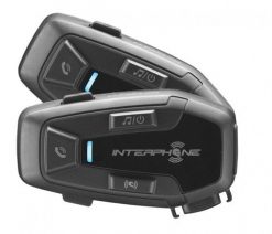 Intercom motocyklowy INTERPHONE U-COM 7R, komplet na 2 kaski. Słuchawki bezprzewodowe Interphone. Za 1,472.99 zł.