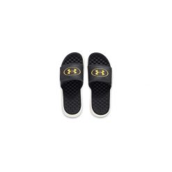 Klapki Sportowe Męskie Under Armour Ignite Pro 8 Sl 13. Czarne buty sportowe męskie Under Armour, bez wzorów, bez zapięcia. Za 179.99 zł.