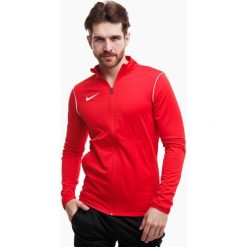 Bluza sportowa męska Nike Dry Park 20 TRK JKT K. Czerwone bielizna sportowa męska Nike, m, bez wzorów, bez kaptura, do piłki nożnej. Za 85.99 zł.