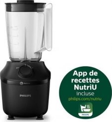 Blender kielichowy Philips Blender PHILIPS Daily HR2041/41 - 450W - Czarny. Czarne blendery Philips. Za 341.44 zł.