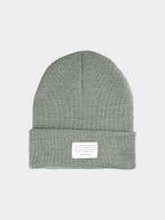 4F Czapka zimowa uniseks - oliwkowa/khaki Uniwersalny. Brązowe czapki męskie 4F, na zimę, bez wzorów, z poliesteru. W wyprzedaży za 39.99 zł.