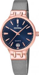 Zegarek damski Festina F20715-3 srebrny. Szare zegarki damskie Festina, srebrne. Za 906.23 zł.