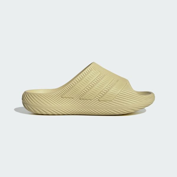 KLAPKI PURECHILL. Białe klapki męskie Adidas, bez wzorów, z gumy, bez zapięcia. Za 219.00 zł.