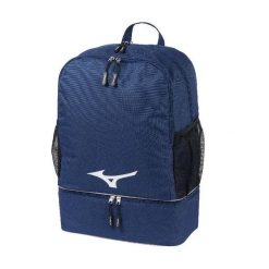 Plecak Mizuno Team RB. Niebieskie plecaki męskie Mizuno, bez wzorów, z materiału, eleganckie. Za 641.50 zł.