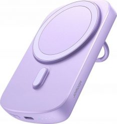 Powerbank Joyroom Joyroom JR-W030 6000mAh 20W MagSafe z ringiem i podstawką fioletowy. Fioletowe powerbanki Joyroom. Za 90.56 zł.