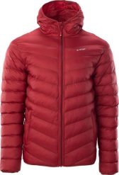 Kurtka męska Hi-Tec Salrin bordowa r. 2XL. Czerwone kurtki męskie Hi-tec, m, bez wzorów, bez kaptura. Za 141.28 zł.