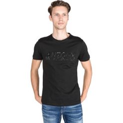 Antony Morato Koszulka Czarny. Czarne t-shirty męskie Antony Morato, l, bez wzorów, z bawełny, bez kołnierzyka, bez ramiączek. Za 171.95 zł.