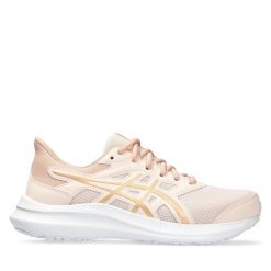 Buty do biegania Asics. Czerwone obuwie sportowe damskie Asics, bez wzorów, bez zapięcia, do biegania. Za 299.99 zł.