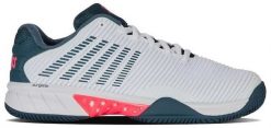 Tennis shoes for men K-SWISS HYPERCOURT EXPRESS 2 CLAY white/stargazer EU44,5. Białe buty sportowe męskie K-SWISS, bez wzorów, bez zapięcia. Za 531.05 zł.