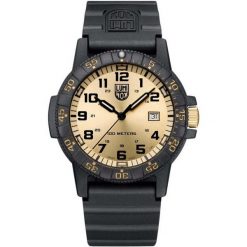 Zegarek męski Luminox XS.0325.GP, Quartz, 44mm, 10ATM. Czarne zegarki męskie Luminox, bez wzorów, z materiału. Za 1,467.45 zł.
