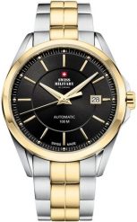 Zegarek Zegarek męski Swiss Military by Chrono SMA34085.05 srebrny. Szare zegarki męskie NoName, bez wzorów, srebrne. Za 3,490.00 zł.