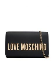 LOVE MOSCHINO Torebka JC4103PP1OKD0000 Czarny. Czarne torebki do ręki damskie Love Moschino, bez wzorów, ze skóry, bez dodatków. Za 699.99 zł.