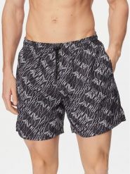 Emporio Armani Szorty kąpielowe EM000688 AF20442 FC026 Czarny Regular Fit. Czarne kąpielówki męskie Emporio Armani, m, bez wzorów, z syntetyku. Za 439.99 zł.