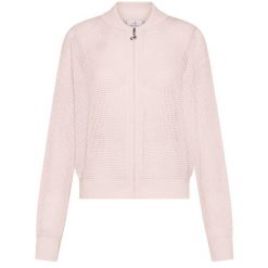 Deha Bluza Z Pełnym Zamkiem I Efektem Siatki Damskie. Czerwone bluzy damskie Deha, s, bez wzorów, z bawełny, casualowe, bez ramiączek, z kapturem. Za 575.99 zł.