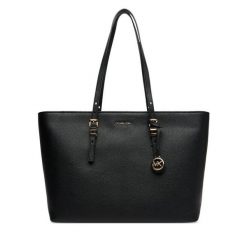 Torebka MICHAEL Michael Kors. Czarne shopperki damskie MICHAEL Michael Kors, bez wzorów, bez dodatków. Za 899.99 zł.