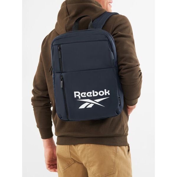 Plecak Reebok. Niebieskie plecaki męskie Reebok, bez wzorów, sportowe. Za 99.99 zł.