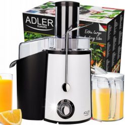 Sokowirówka Adler Sokowirówka 1000W wysokoobrotowa Adler AD 4129 Czarno - Biała. Białe sokowirówki Adler. Za 437.80 zł.