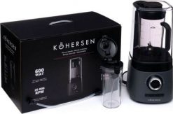Blender kielichowy Kohersen Blender próżniowy Kohersen VB1500 (antracytowy). Szare blendery KOHERSEN. Za 421.04 zł.