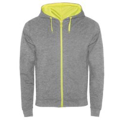 Kurtka Dresowa Dla Dorosłych Unisex Fuji Heather. Szare kurtki męskie ROLY, m, bez wzorów, z dresówki, sportowe, bez kaptura. Za 141.99 zł.