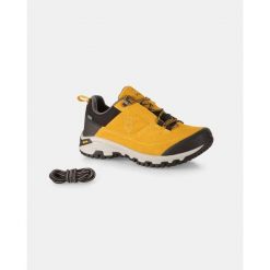 Buty trekkingowe Kilpi Anak Low WP-U. Żółte trekkingi męskie Kilpi, z nylonu, bez zapięcia. Za 835.17 zł.