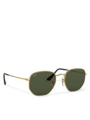Ray-Ban Okulary przeciwsłoneczne Hexagonal 0RB3548N 001 Złoty. Żółte okulary przeciwsłoneczne damskie Ray-Ban. Za 640.61 zł.