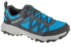 Buty trekkingowe męskie, Peakfreak Rush Outdry. Niebieskie trekkingi męskie Columbia, z materiału, przed kostkę, bez zapięcia. Za 449.99 zł.