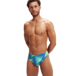 Kąpielówki slipy męskie kąpielowe Speedo Allover Digital. Czerwone kąpielówki męskie Speedo, m, bez wzorów. Za 147.59 zł.