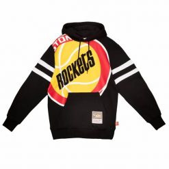 Bluza z kapturem Hoodie Mitchell & Ness NBA Houston Rockets czarna. Czarne bluzy damskie Mitchell & Ness, bez wzorów, z kapturem, do koszykówki. Za 279.00 zł.