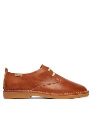 Pikolinos Półbuty Noia W5W-4535 Brązowy. Brązowe półbuty damskie Pikolinos, bez wzorów, ze skóry, bez obcasa, na płaskiej podeszwie, bez zapięcia. Za 599.99 zł.