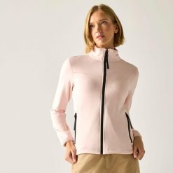 Bluza polarowa damska Florena z zamkiem błyskawicznym. Szare bluzy damskie Regatta, m, bez wzorów, z dzianiny, bez ramiączek, bez kaptura. Za 119.99 zł.