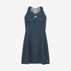 Sukienka ze spodenkami do tenisa damska SPIRIT HEAD. Niebieskie sukienki damskie Head, l, bez wzorów, sportowe, bez kołnierzyka, bez ramiączek, sportowe. W wyprzedaży za 358.70 zł.