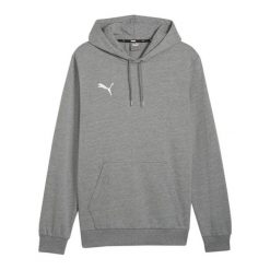 Męska Bluza Z Kapturem Team Goal Casual. Szare bluzy męskie Puma, m, bez wzorów, casualowe, bez ramiączek, z kapturem. Za 256.99 zł.