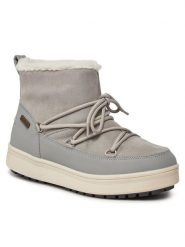 CMP Śniegowce Kayla Wmn WP Boot 3Q79576 Szary. Szare śniegowce damskie CMP, ze skóry, bez zapięcia. Za 499.99 zł.