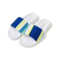Klapki plażowe damskie O'Neill Brights Slides. Białe klapki damskie O'Neill, bez wzorów, sportowe, bez obcasa, bez zapięcia. Za 199.00 zł.