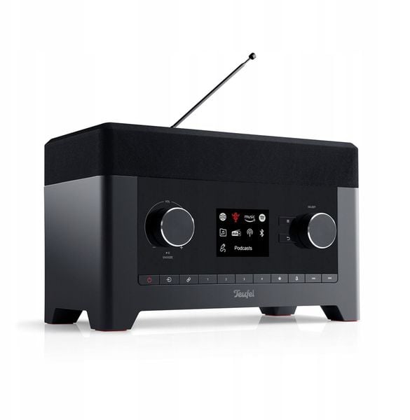 Teufel RADIO 3SIXTY DAB+ black. Czarne radia Roberts. Za 1,123.38 zł.