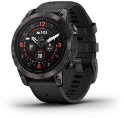 Garmin EPIX PRO g2 47mm Sapphire Carbon Gray DLC Tit. Black. Czarne zegarki sportowe Garmin, bez wzorów. Za 3,236.44 zł.
