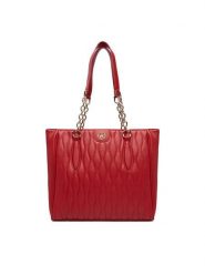 Beverly Hills Polo Club Torebka CEO-BHPC-C-016-09 Czerwony. Czerwone shopperki damskie Beverly Hills Polo Club, bez wzorów, z materiału, bez dodatków. Za 279.99 zł.