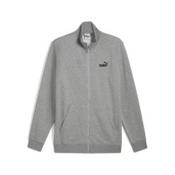 Bluza sportowa męska Puma Ess No.1 Logo Tr. Szare bluzy sportowe męskie Puma, m, bez wzorów, bez kaptura, do biegania. Za 229.00 zł.