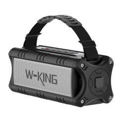 Głośnik bezprzewodowy Bluetooth W-KING D8 MINI 30W (czarny). Czarne głośniki przenośne W-KING. Za 179.00 zł.