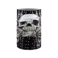 Chusta wielofunkcyjna Buff Original Ecostretch. Białe szaliki męskie Buff, bez wzorów. Za 99.99 zł.