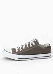 Trampki Converse Chuck Taylor All Star Ox Szare (1J794C). Szare trampki i tenisówki damskie Converse, bez wzorów, z gumy, bez zapięcia. Za 279.99 zł.