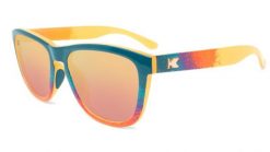 Okulary przeciwsłoneczne dla dorosłych - kategoria 3 z polaryzacją - Desert. Brązowe okulary przeciwsłoneczne damskie KNOCKAROUND. Za 187.00 zł.