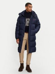 Polo Ralph Lauren Płaszcz zimowy 710962406001 Granatowy Relaxed Fit. Niebieskie płaszcze męskie Polo Ralph Lauren, na zimę, l, bez wzorów, z syntetyku, bez kołnierzyka, bez kaptura. Za 2,619.00 zł.