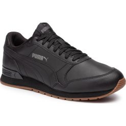 Sportowe PUMA RUNNER V2 FULL L BLACK 36527708. Czarne buty sportowe męskie Puma, bez wzorów, z materiału, bez zapięcia. Za 249.99 zł.