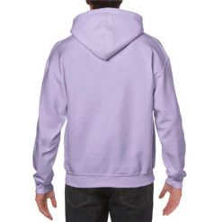 Bluza Z Kapturem Dla Dorosłych Unisex Heavy Blend. Fioletowe bluzy męskie GILDAN, m, bez wzorów, bez ramiączek, z kapturem. Za 73.99 zł.