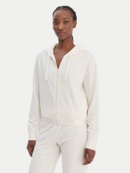 Guess Bluza O6GQ01 KCQP2 Écru Regular Fit. Bluzy damskie Guess, l, z aplikacjami, z syntetyku, bez ramiączek, bez kaptura. Za 299.99 zł.